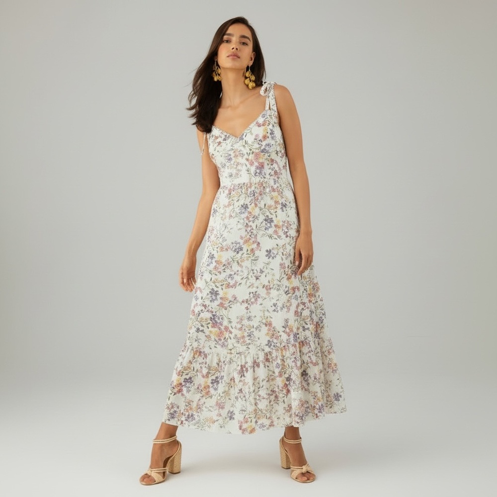 New $79 City Studios Ivy Combo Multicolor Floral Fit & Flare Dress Sz XL Jr